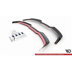 Maxton - Becquet Central V.2 Audi RS6 C8 / C8 Facelift Noir Brillant