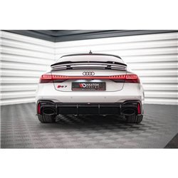 Maxton - Becquet Audi A7 C8 / C8 S-Line / S7 C8 / RS7 C8 Noir Brillant