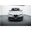 Maxton - Lame Du Pare-Chocs Avant V.2 Alfa Romeo Stelvio Mk1 Noir Brillant