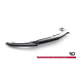 Maxton - Lame Du Pare-Chocs Avant V.2 Alfa Romeo Stelvio Mk1 Noir Brillant