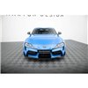 Maxton - Lame du pare-chocs avant / Lame V.3 Toyota Supra Mk5 Noir Brillant