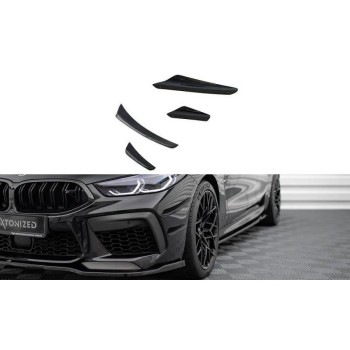 Maxton - Ailes de pare-chocs avant (Canards) BMW M8 Gran Coupe F93 / Coupe F92