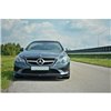 Maxton - LAME DU PARE-CHOCS AVANT V.1 Mercedes - Benz E Coupe / Cabrio C207 Facelift / A207 Facelit Noir Brillant