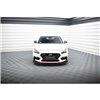 Maxton - Lame Du Pare-Chocs Avant V.5 Hyundai I30 N Mk3 Hatchback/ Fastback Noir Brillant