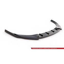 Maxton - Lame Du Pare-Chocs Avant V.5 Hyundai I30 N Mk3 Hatchback/ Fastback Noir Brillant