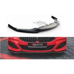 Maxton - Lame Du Pare-Chocs Avant V.2 BMW 8 Coupe G15 / 8 Gran Coupe M-pack G16 Noir Brillant