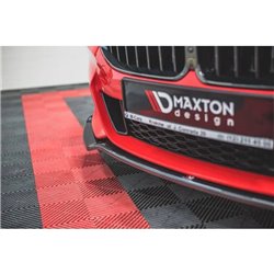 Maxton - Lame Du Pare-Chocs Avant V.2 BMW 8 Coupe G15 / 8 Gran Coupe M-pack G16 Noir Brillant