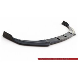 Maxton - Lame Du Pare-Chocs Avant V.3 Hyundai I30 N Mk3 Hatchback/ Fastback Noir Brillant