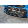Maxton - Lame Du Pare-Chocs Avant BMW X2 F39 M-Pack Noir Brillant
