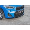 Maxton - Lame Du Pare-Chocs Avant BMW X2 F39 M-Pack Noir Brillant
