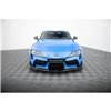 Maxton - Lame du pare-chocs avant / Lame V.1 Toyota Supra Mk5 Noir Brillant