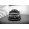 Maxton - Lame Du Pare-Chocs Avant V.2 Toyota Corolla XII Touring Sports/ Hatchback Noir Brillant