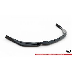 Maxton - Lame Du Pare-Chocs Avant V.2 Toyota Corolla XII Touring Sports/ Hatchback Noir Brillant