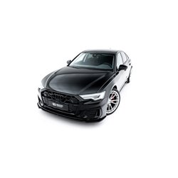Maxton - Lame Du Pare-Chocs Avant V.1 Audi A6 S-Line / S6 C8 / C8 Facelift Noir Brillant