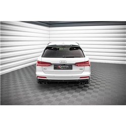 Maxton - Becquet Audi A6 Avant / A6 Allroad / A6 S-Line Avant / S6 Avant C8 / C8 Facelift Noir Brillant