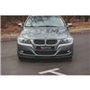 Maxton - Lame Du Pare-Chocs Avant V.2 BMW 3 E90/E91 Facelift Noir Brillant