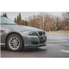 Maxton - Lame Du Pare-Chocs Avant V.2 BMW 3 E90/E91 Facelift Noir Brillant