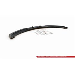 Maxton - Lame Du Pare-Chocs Avant V.2 BMW 3 E90/E91 Facelift Noir Brillant
