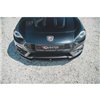 Maxton - Lame Du Pare-Chocs Avant Abarth 124 Spider Noir Brillant