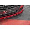 Maxton - Lame Du Pare-Chocs Avant V.1 Audi A7 S-Line C8 / S7 C8 / C8 Facelift / S7 Facelift Noir Brillant