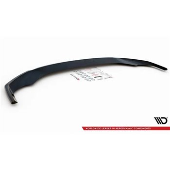 Maxton - Lame Du Pare-Chocs Avant V.1 Audi A7 S-Line C8 / S7 C8 / C8 Facelift / S7 Facelift Noir Brillant