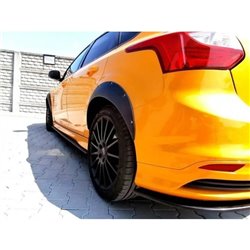 Maxton - Set Des Extensions Ford Focus ST Mk3 Noir Brillant