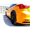 Maxton - Set Des Extensions Ford Focus ST Mk3 Noir Brillant