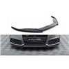 Maxton - Lame Du Pare-Chocs Avant V.2 Audi A6 / A6 C7 S-line/ S6 C7 Facelift Noir Brillant