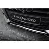 Maxton - Lame Du Pare-Chocs Avant V.2 Audi A6 / A6 C7 S-line/ S6 C7 Facelift Noir Brillant