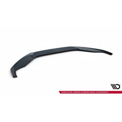 Maxton - Lame Du Pare-Chocs Avant V.2 Audi A6 / A6 C7 S-line/ S6 C7 Facelift Noir Brillant