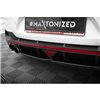 Maxton - Arriere Lame (avec une barre verticale) Hyundai I30 N Mk3 Fastback Noir Brillant