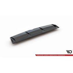 Maxton - Arriere Lame (avec une barre verticale) Hyundai I30 N Mk3 Fastback Noir Brillant