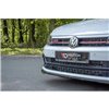 Maxton - Lame Du Pare-Chocs Avant V.2 Volkswagen Polo GTI / R-line Mk6 Rouge