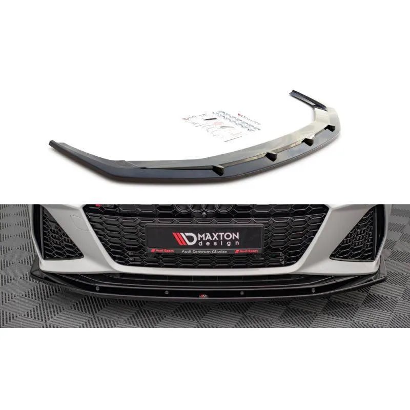 Maxton - Lame Du Pare-Chocs Avant V.2 Audi RS6 C8 / C8 Facelift