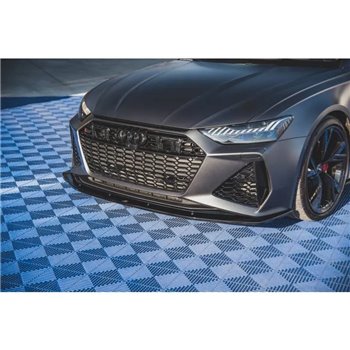 Maxton - Lame Du Pare-Chocs Avant V.2 Audi RS6 C8 / C8 Facelift 
