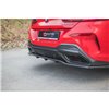 Maxton - Arriere Lame (avec une barre verticale) BMW 8 Coupe M-Pack G15 Noir Brillant