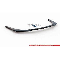Maxton - Arriere Lame (avec une barre verticale) BMW 8 Coupe M-Pack G15 Noir Brillant