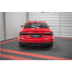 Maxton - Arriere Lame Audi S7 C8 Noir Brillant