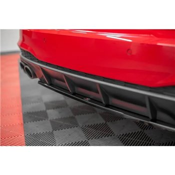 Maxton - Arriere Lame Audi S7 C8 Noir Brillant