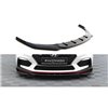 Maxton - Lame Du Pare-Chocs Avant V.4 Hyundai I30 N Mk3 Hatchback/ Fastback Noir Brillant