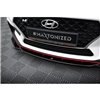 Maxton - Lame Du Pare-Chocs Avant V.4 Hyundai I30 N Mk3 Hatchback/ Fastback Noir Brillant