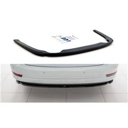 Maxton - Arriere Splitter Skoda Octavia Mk4 Noir Brillant