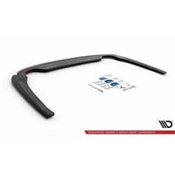 Maxton - Arriere Lame Skoda Octavia Mk4 Noir Brillant