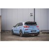 Maxton - Arriere Lame (avec une barre verticale) Hyundai I30 N Mk3 Hatchback Noir Brillant