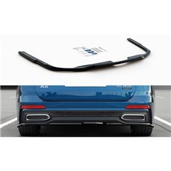 Maxton - Arriere Splitter Audi A6 S-Line C8 Noir Brillant