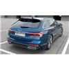 Maxton - Arriere Lame Audi A6 S-Line C8 Noir Brillant