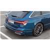 Maxton - Arriere Lame Audi A6 S-Line C8 Noir Brillant
