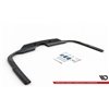 Maxton - Arriere Lame (avec une barre verticale) Audi A6 S-Line C8 Noir Brillant
