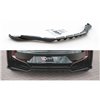 Maxton - Arriere Splitter (avec une barre verticale) BMW i8 Noir Brillant