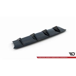 Maxton - Rajout Du Pare-Chocs Arriere Audi S3 8V FL Hatchback Noir Brillant